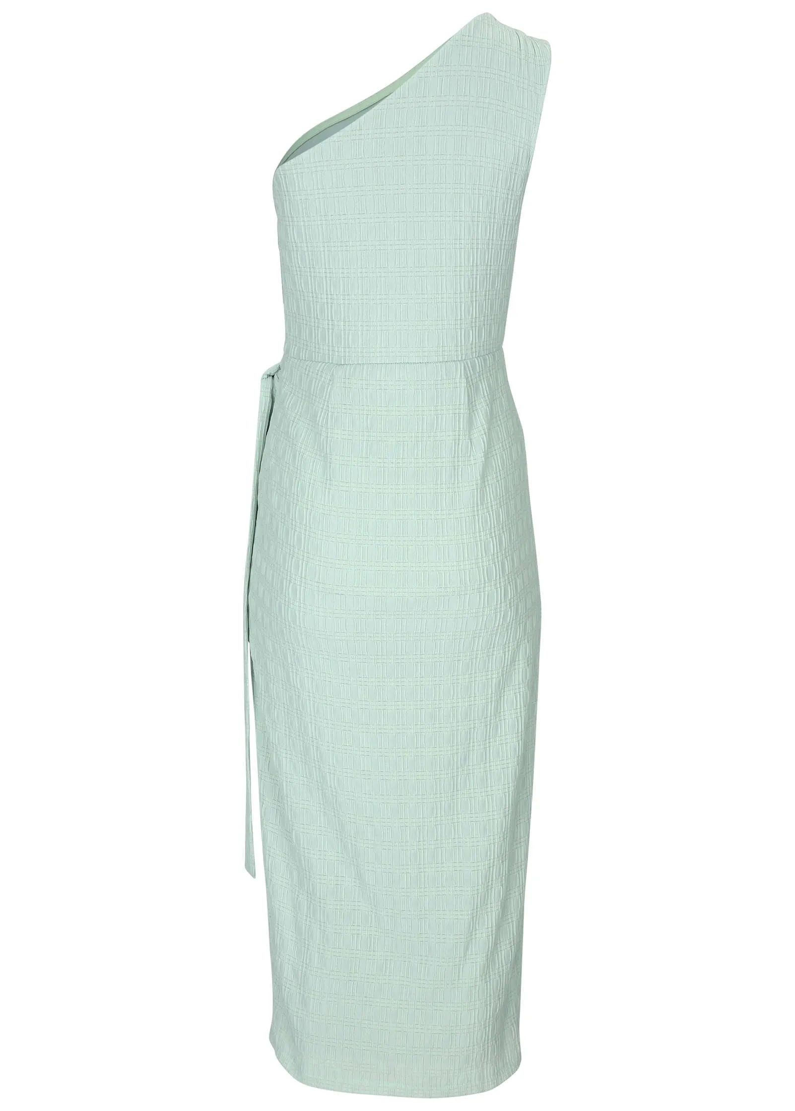 Tie Side Maxi Dress - Dusty Mint