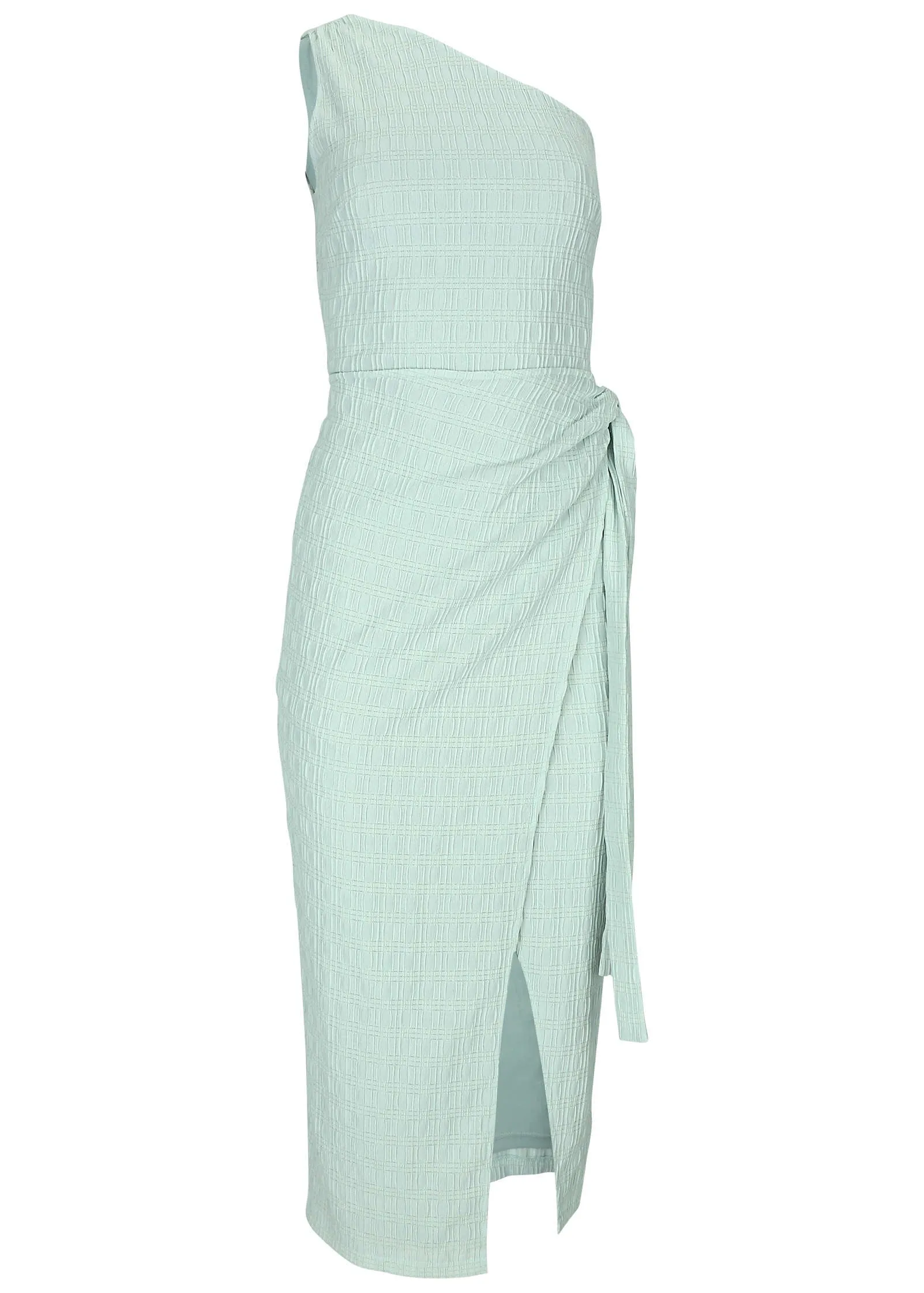 Tie Side Maxi Dress - Dusty Mint