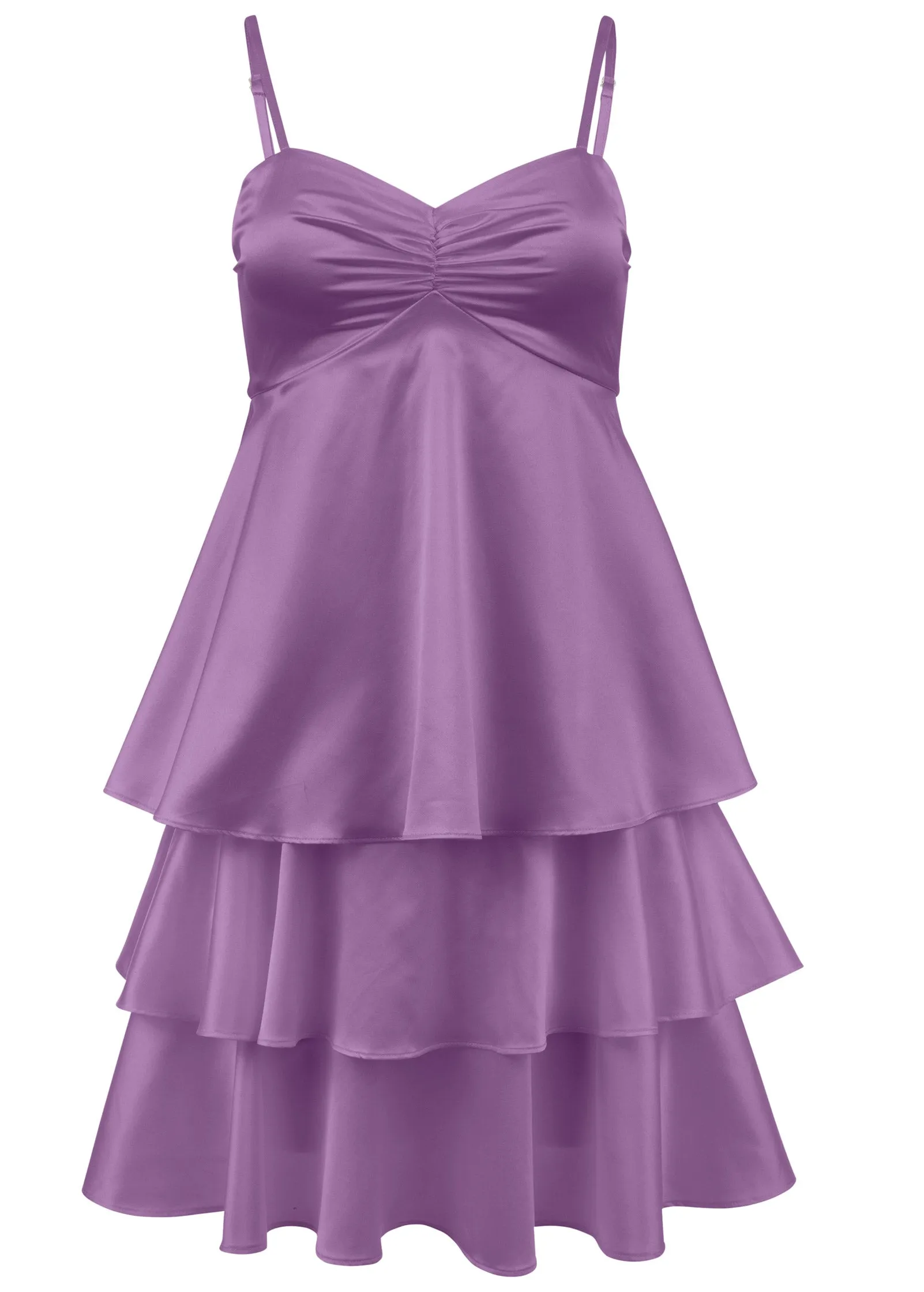 Tiered Sweetheart Mini - Purple