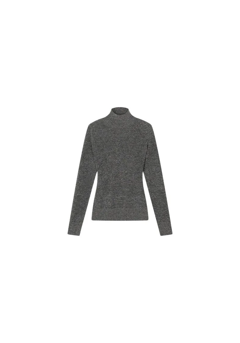 Vaslav - Sparkly Ribbed Turtleneck