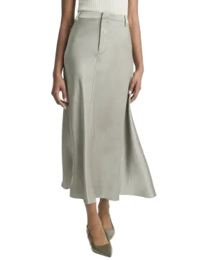 Vince Satin Trouser A-Line Skirt