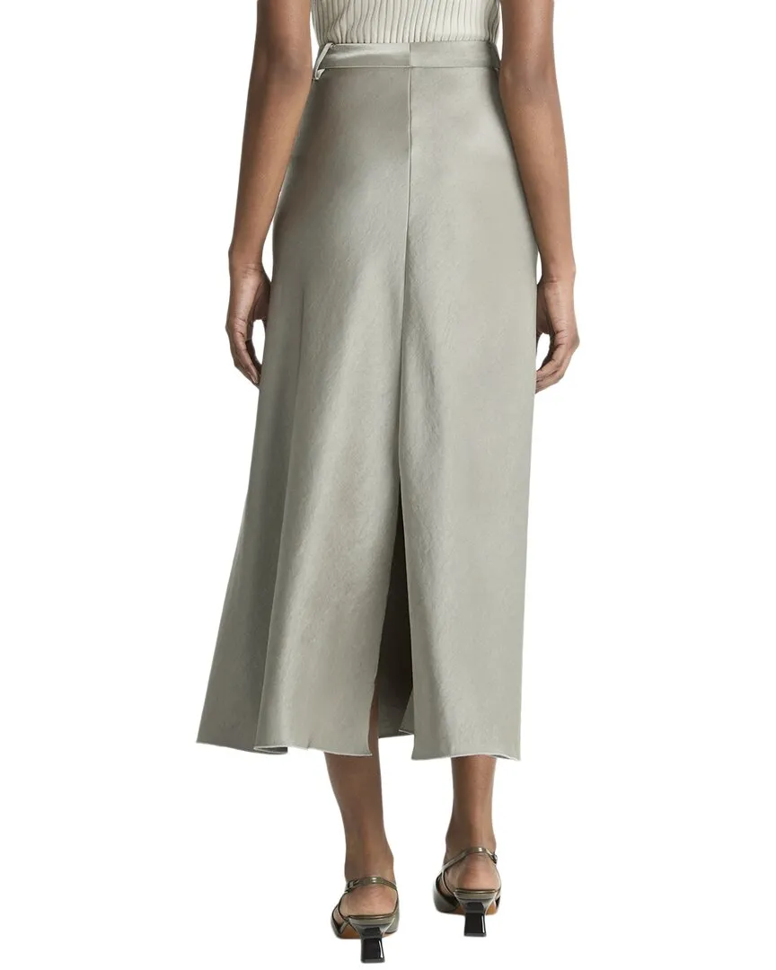 Vince Satin Trouser A-Line Skirt