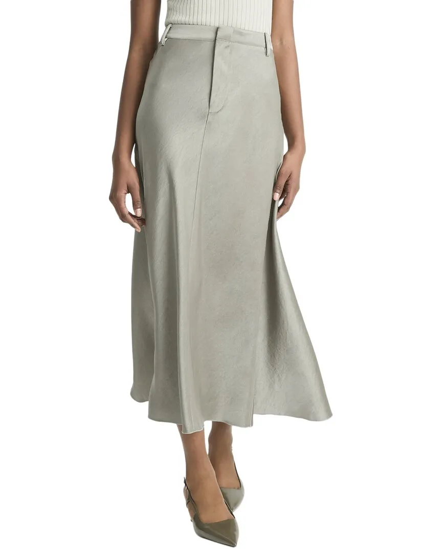 Vince Satin Trouser A-Line Skirt