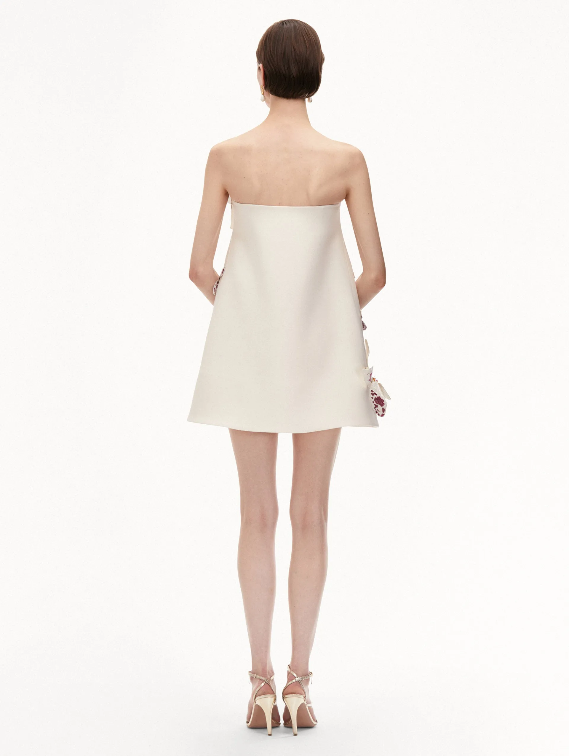 Watercolor Orchid Cocktail Dress
