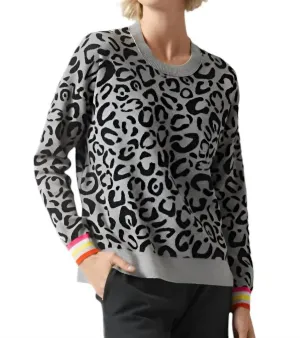 Wild Side Sweater In Gray
