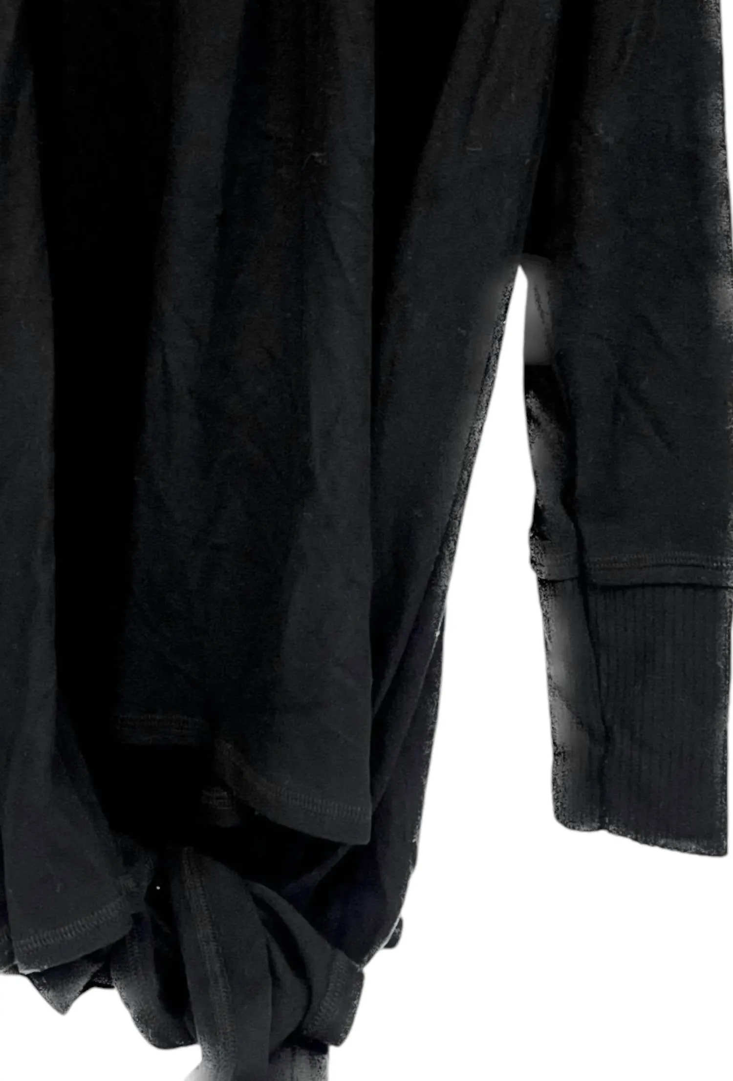 Women's Mae Super Soft Short Drape Cardigan In Midnight Black