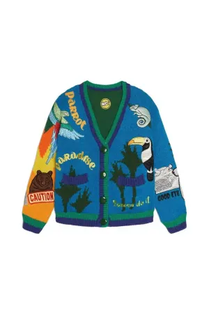 Women's Zoo Sweater In Blue