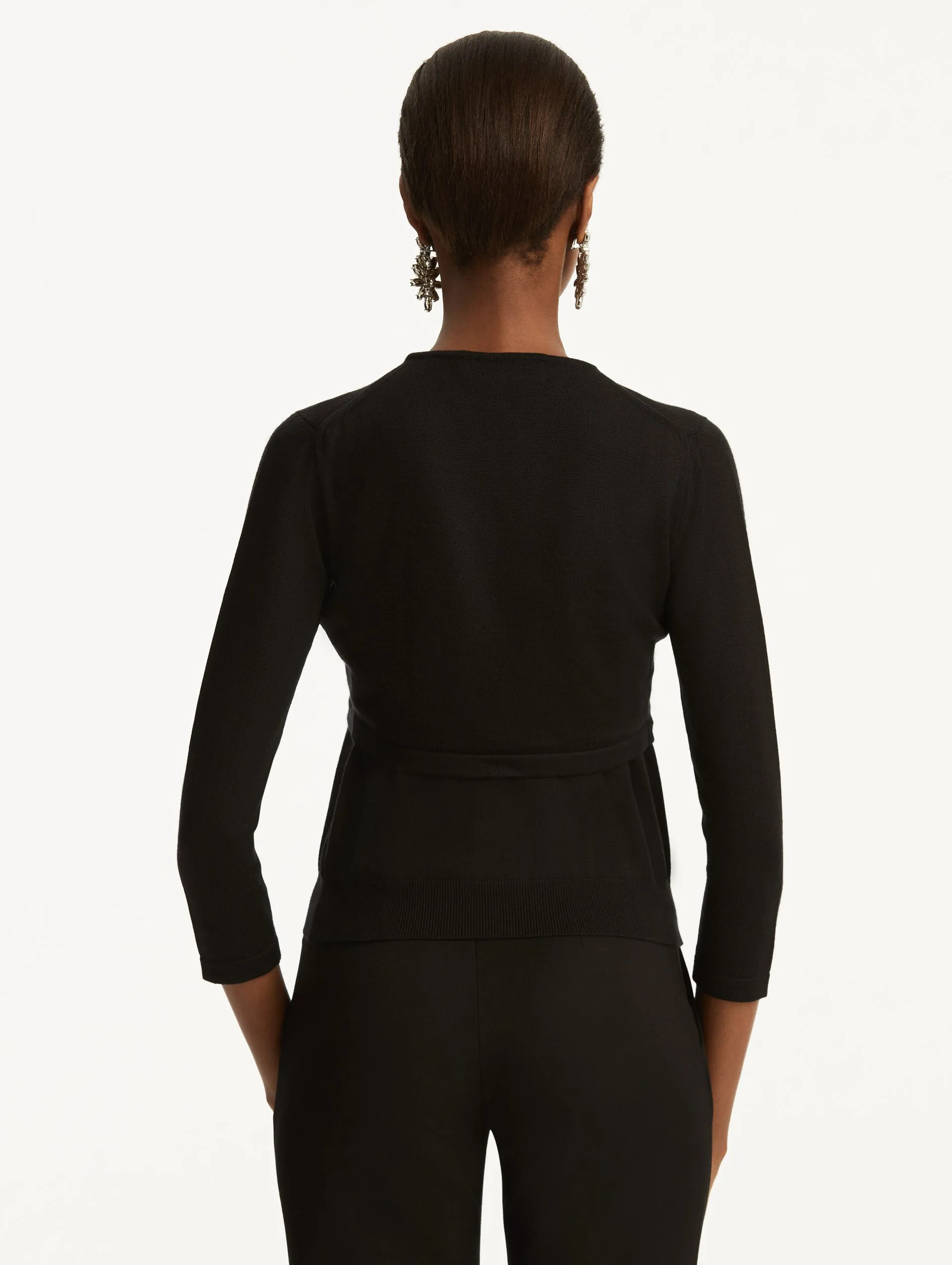 Wool-Blend Bolero