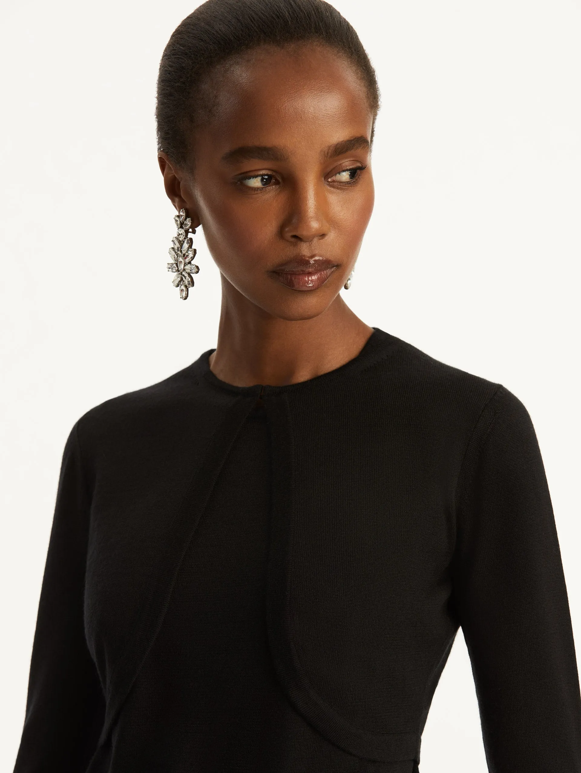 Wool-Blend Bolero