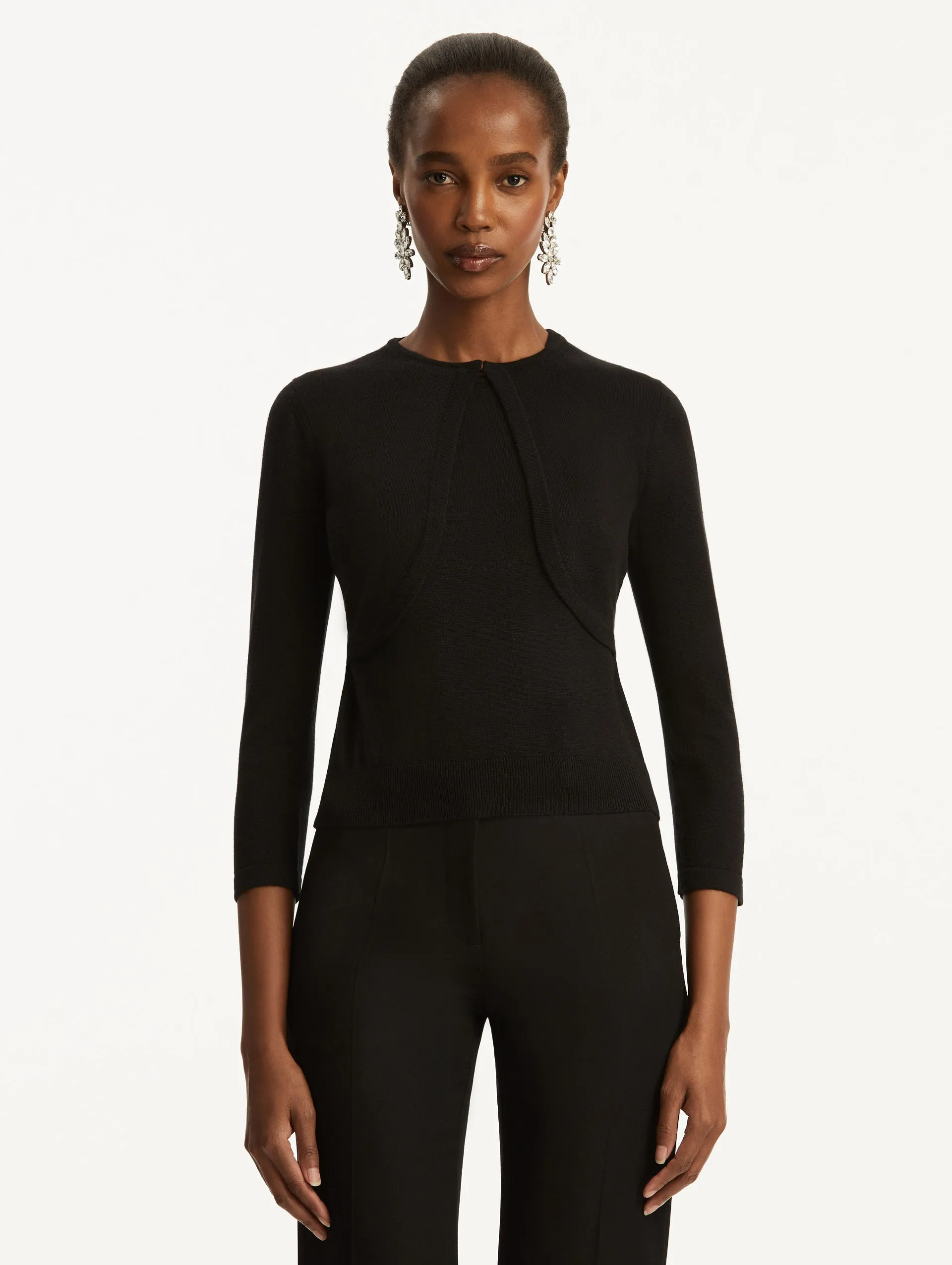 Wool-Blend Bolero
