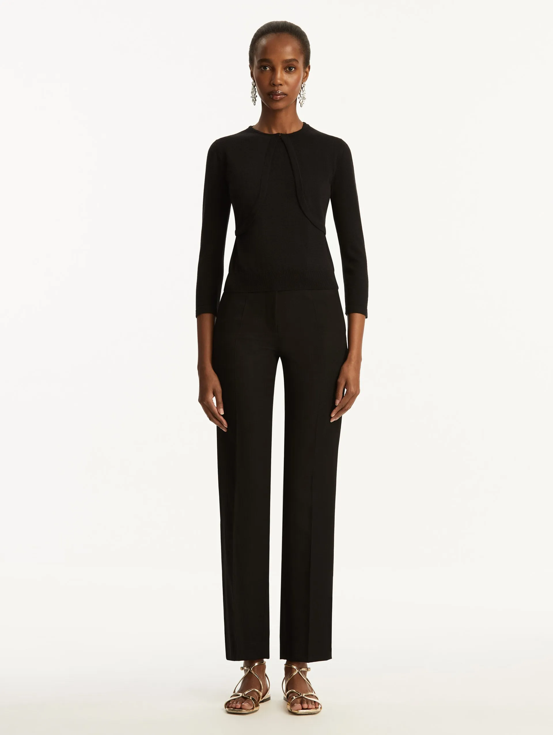Wool-Blend Bolero