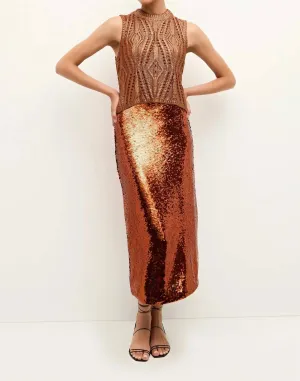 Wray Skirt In Cinnamon