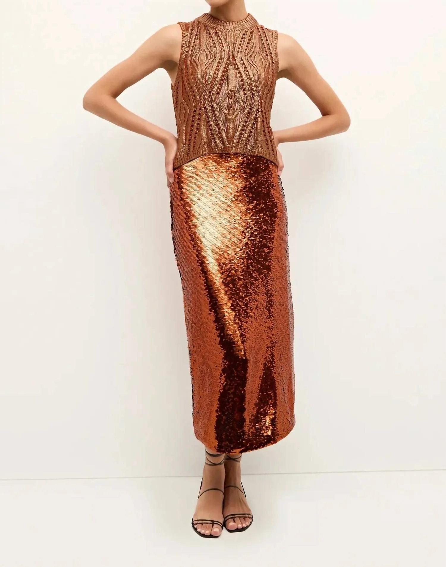 Wray Skirt In Cinnamon